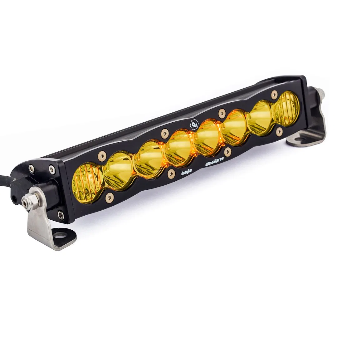 701013 – BAJA DESIGN Light Bar, LED 10 Inch Length 8 Clear CREE Bulb 56 Watt/ 4.06 Amp Draw Driving/ Combo Beam 6328 ...